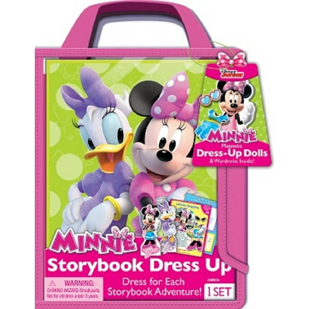 minnie mouse book with figures