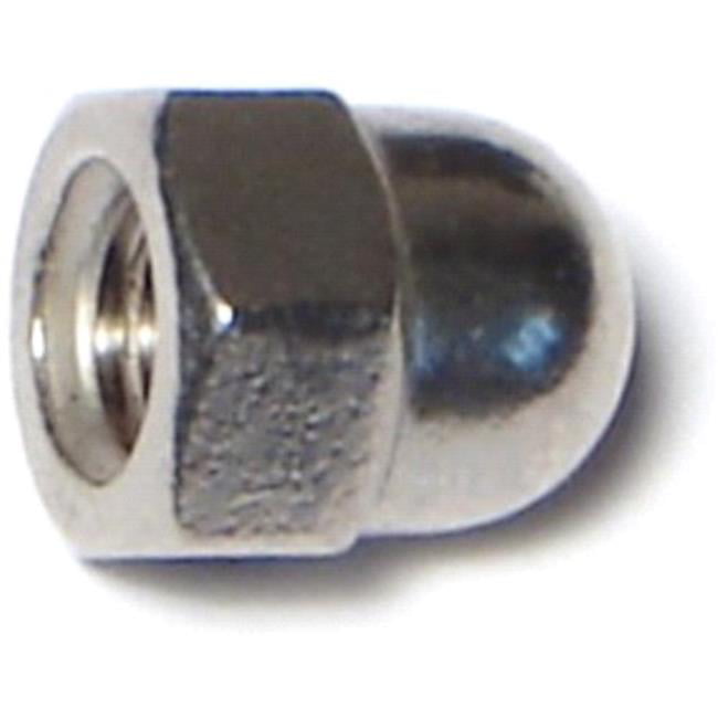6 mm X 1.00-pitch Stainless Steel Metric Cap Nuts Pack of 12 