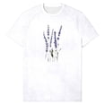 thumbnail image 6 of Women's Dandelion Print T Shirts Cute Graphic Tees Short Sleeve Summer Cotton Tee Tops, 6 of 6