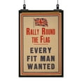 thumbnail image 2 of Print: Rally Round The Flag. Every Fit Man Wanted, 1914, 2 of 4