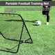 thumbnail image 2 of Red de rebote de fútbol de repuesto de 39,37 x 39,37 pulgadas, malla de rebote de fútbol con 20 cuerdas, herramienta para atrapar balones de fútbol, uso escolar, 2 of 5
