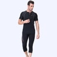 thumbnail image 3 of Pantalones de traje de neopreno Manténgase caliente Neopreno Hombres Mujeres Esponja Buceo Polainas para Buceo Natación Snorkel Navegación Surf Hombre Gris Raya S 1.5MM Speravity OD003701-02, 3 of 7