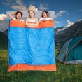 thumbnail image 1 of Saco de dormir de otoño invierno grueso cómodo saco de dormir para parejas impermeable 42 personas Cola Almohadilla para dormir al aire libre, 1 of 8