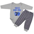 thumbnail image 3 of Unique Baby Boys This Is How I Roll Hanukkah Layette Set Cap (12 Months), 3 of 5
