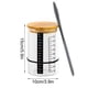 thumbnail image 3 of Tarro de vidrio con escala graduada para fermentación | Recipiente para masa madre con tira indicadora de temperatura | Tarro de vidrio de boca ancha para fermentación de levadura, 3 of 7