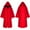 Red, variant on Odeerbi Kids Boys Girls Halloween Cape Cloak Solid Color Long Hooded Witch Robe for Party Dress Up