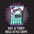 thumbnail image 4 of (4 pack) Zapp's Salt & Vinegar New Orleans Kettle Style Potato Chips, Gluten-Free, Party Size, 8 oz Bag, 4 of 9