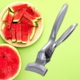 thumbnail image 3 of Herramienta divisora de frutas Cortar por la mitad portátil Herramienta de Clip de sandía de acero inoxidable sin olor para, 3 of 5