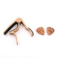 thumbnail image 4 of MERIGLARE Capo de Guitare avec 2 Pcs Pics Brun, 4 of 8