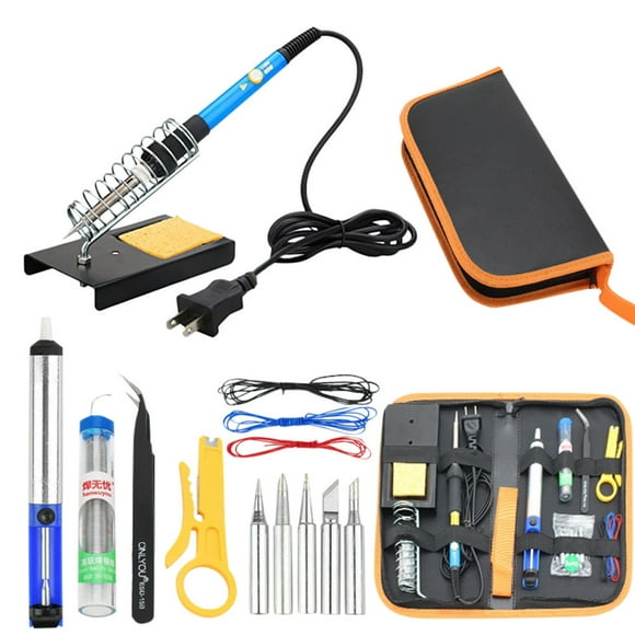 jovati Soldering Iron Kit Electronics Adjustable Temperature Welding Tool Soldering Set