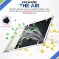 thumbnail image 4 of Range Hood Charcoal Filter 7.75” x 10.5” - Fits Broan and Nutone BP58 For 43000 Series Range Hoods - Broan Range Hood Filter Replacement - Carbon Stove Vent Fan Filters Removes Kitchen Odors (3-Pack), 4 of 6