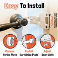 thumbnail image 4 of Door Buddy Accesorio De Puerta Para Gatos - El Soporte De Pestillo De Puerta Para Gatos Más Fácil Para Mantener La Puerta Interior Abierta Para Mascotas - Estación De Alimentación Para Gatos A Prueba, 4 of 7