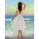 thumbnail image 1 of Diamond Painting (DB0390) Oil Girl Square Rhinestone Picture Kit 30x40cm Hugtrwg Para estrenar, 1 of 1