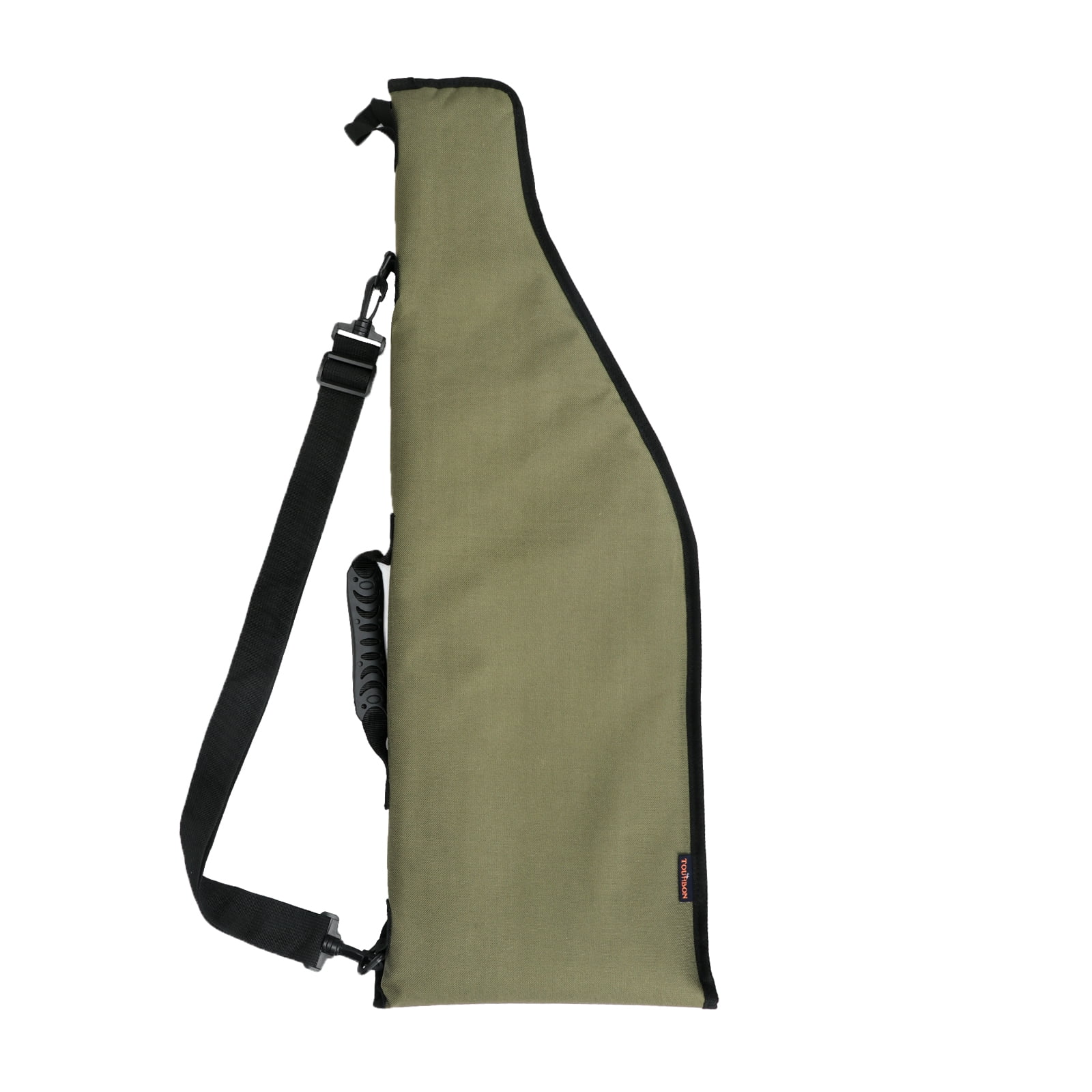 Tourbon Green Takedown Shotgun Scabbard Bag, 600D Nylon Rifle Carry Bag with Removable Shoulder Strap, Fits 28" Barrels-1 count Nylon Bag Only