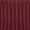 thumbnail image 3 of Better Trends 21"x 27" Standard Pillow Sham 100% Cotton Pillow Cover Stripe Design Machine Washable (Burgundy) Jullian Collection, 3 of 4