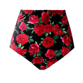 thumbnail image 1 of ITFABS Women High Wasit Swim Trunks Coloful Printing Swimming Pants, 1 of 7