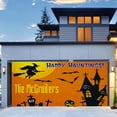 thumbnail image 1 of Theme Fabric Logo Poster Banner Background Hanging Pumpkin Bat Moon Used For Background Party Decoration1 Flags on, 1 of 5