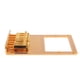 thumbnail image 1 of Soidarity Puente de guitarra eléctrica, portátil, extraíble, reemplazo de actualización, puentes profesionales de moda modificados, reemplazo para Accesorios para instrumentos musicales Soidarity OD025865-00, 1 of 6