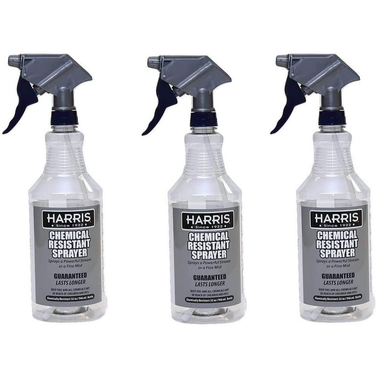 Harris Professional Spray Bottle 32oz 3-Pack, All-Purpose with