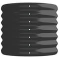 thumbnail image 4 of vidaXL Garden Raised Bed Powder-coated Steel 130.7"x15.7"x26.8" Anthracite, 4 of 5