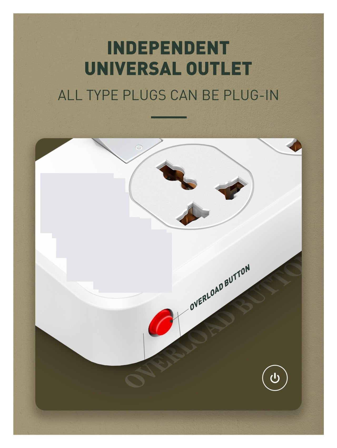 Surge Protector 4 Outlets Power Strip With 4 USB Phone Charger Switch Electric Extension Socket Network Filter