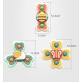 thumbnail image 1 of 3 piezas niño niños baño ventosa Spinner ventosa Animal natación juguete bebé juguetes de baño para niños divertido niño sonajeros mordedor Tan Jianjun  unisex, 1 of 2