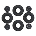 thumbnail image 1 of relayinert 1/2/3/5 4WD Wheel Rim Tires For WPL C24 B24 B36 B16 C14 Car RC B14 Tires Wheel Rims 1 Pc, 1 of 1