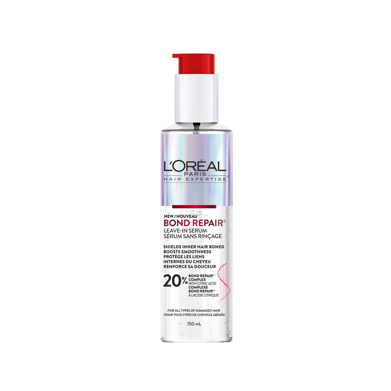 L'Oréal Paris Bond Repair Hair Serum, Up To 12X Less Split-ends, 150 mL