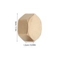thumbnail image 3 of Brass Female Pipe Cap for Plumbing Use Durable 12Pcs Set in Golden Color, 3 of 5