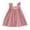 Pink, variant on RUTAYY Toddler Girls Fly Sleeves Prints Dress Dance Party Clothes Flower Girl Dress , Pink, 18-24 Months
