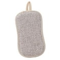 thumbnail image 5 of 6 Pieces Scrubber Sponges No Odor Dish Sponge for Bathroom Dishes Pots Pans Beige, 5 of 8