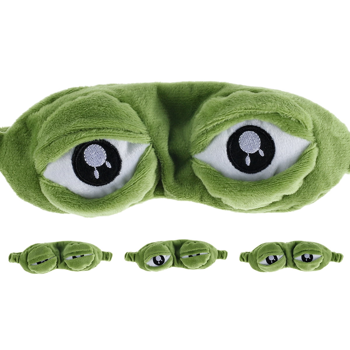 Lovely Travel Frog Eye Mask Sleep Soft Padded Shade Cover Relax Blindfold Gift 
