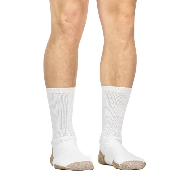 Calcetines FOX RIVER Paquete de 3 Pares Blanco XL para Camping y Senderismo