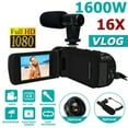 thumbnail image 2 of HD 1080P Digital Video Camera Camcorder with Microphone Photography 16 Million Pixels, 2 of 8