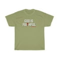 thumbnail image 5 of God is Faithful Women Unisex Heavy Cotton Tee, 5 of 10