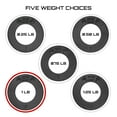 thumbnail image 4 of Micro Gainz Calibrated Fractional Weight Plates Pair of 1LB Plates -For Olympic Barbells, Made in The USA, 4 of 7