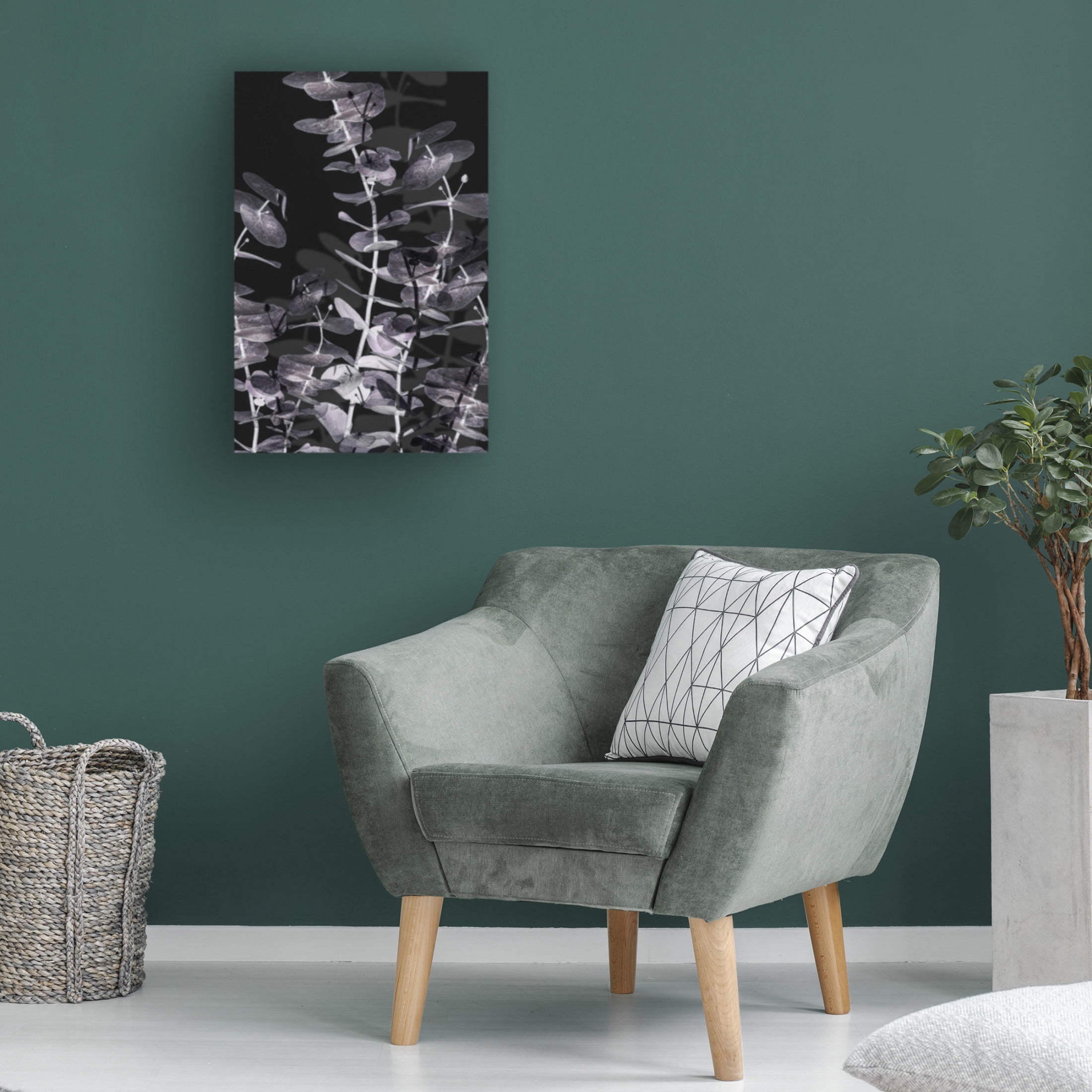 Pictufy Studio III 'Eucalyptus Negative 2' Canvas Art - 22 x 32 Inches