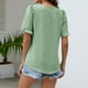 thumbnail image 4 of Camiseta casual de verano para mujer, camiseta corta con volantes de verano para mujer, camiseta de verano para mujer, máxima comodidad, 4 of 9