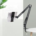 thumbnail image 3 of CSYANXING Phone Bed Holder with 360° Claw Clamp Non-Slip Silicone Mat for Comfortable Viewing Angles, 3 of 9