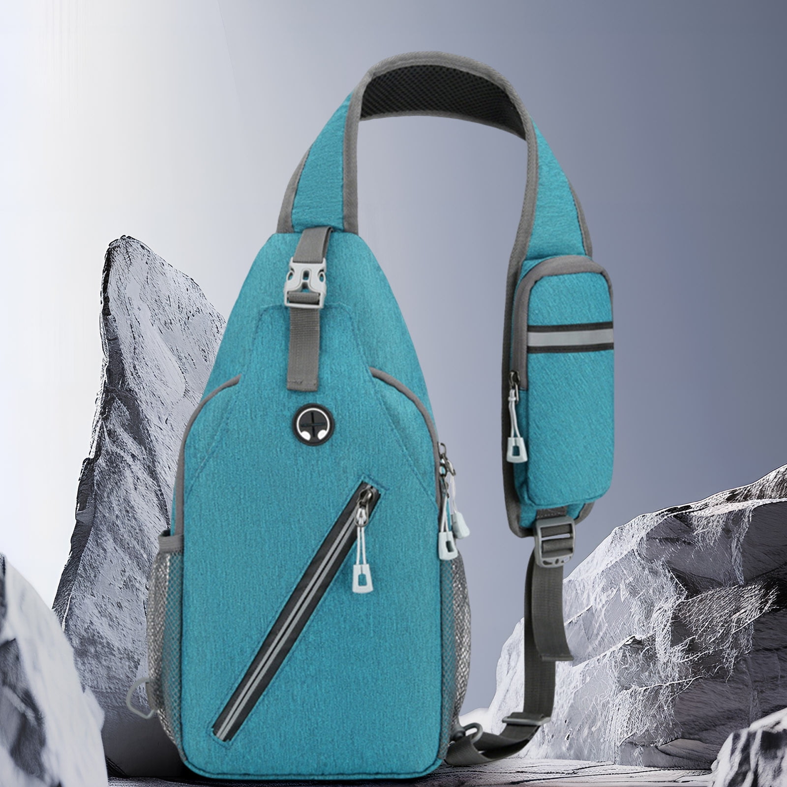 Men's Chest Bag and Multifunctional Sling Bag Sports