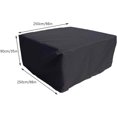 thumbnail image 2 of SHSLING Patio Table Cover Waterproof, Outdoor Table Cover Rectangular, Patio Furniture Cover for Dinning Furniture, Picnic Coffee Tables Chairs and Sofas（Multiple sizes）, 2 of 7