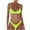 Light Yellow, variant on Bikini Sets for Women 2 Piece Brazilian Swimsuit Bathing Suit Push Up Top Micro Bikinis Swim Suit