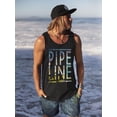 thumbnail image 2 of Pipeline Gradient Surf Graphic - Tank Top Men's, 2 of 4