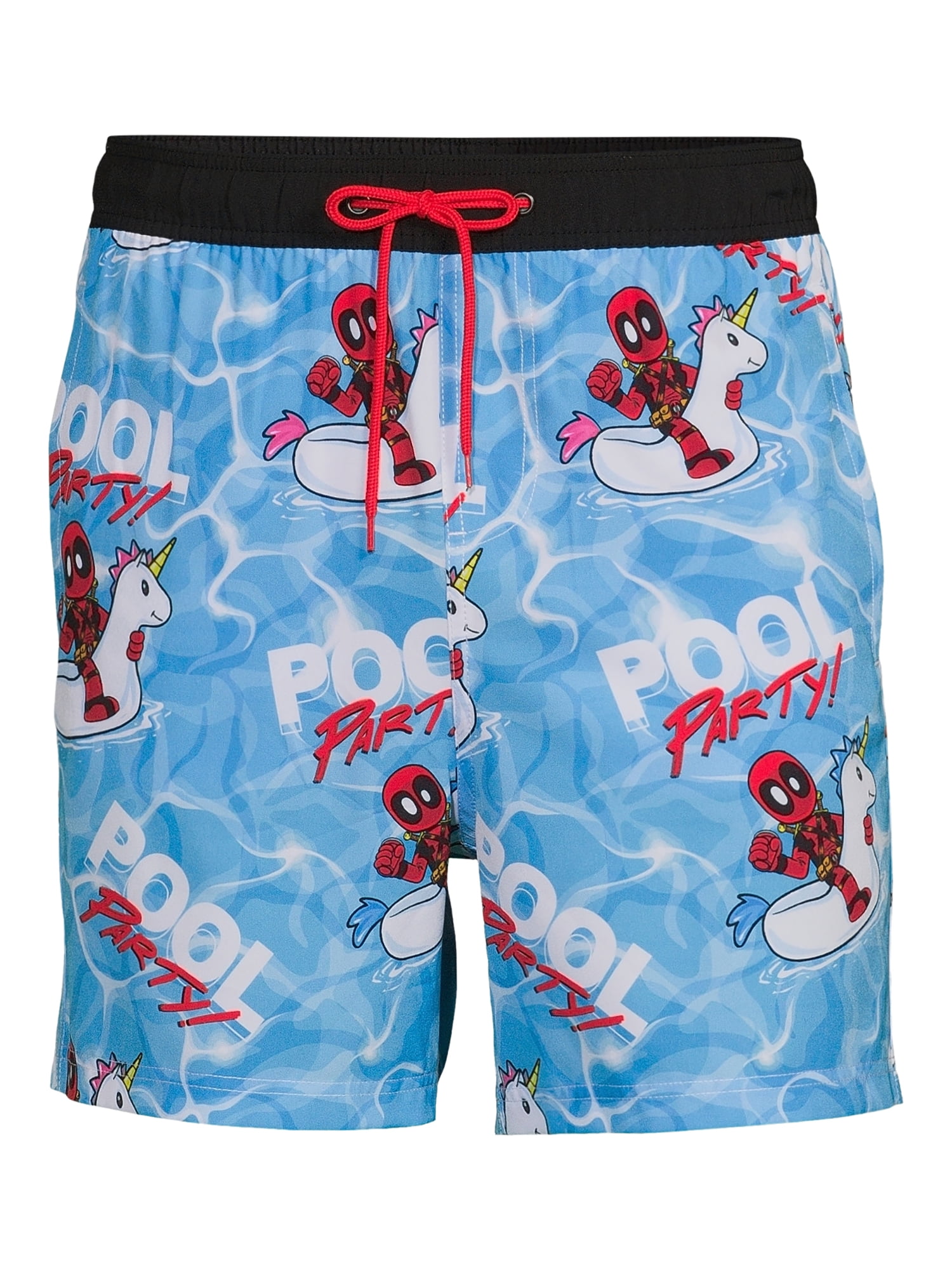 Men's deadpool store swim trunks