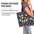 thumbnail image 2 of Easygdp Bowling Ball Bolsas Tote para Mujer, Bolsos de Hombro para Viaje, Bolsos de Mano de Gran Capacidad para Compras y Trabajo, 2 of 8