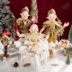 thumbnail image 2 of Home Decor 56CM Lifelike Boy Christmas Plush Toy Elves Tree Ornaments Flexible Burgundy Hanging Man Elf Doll Christmas Kids Gift, 2 of 4