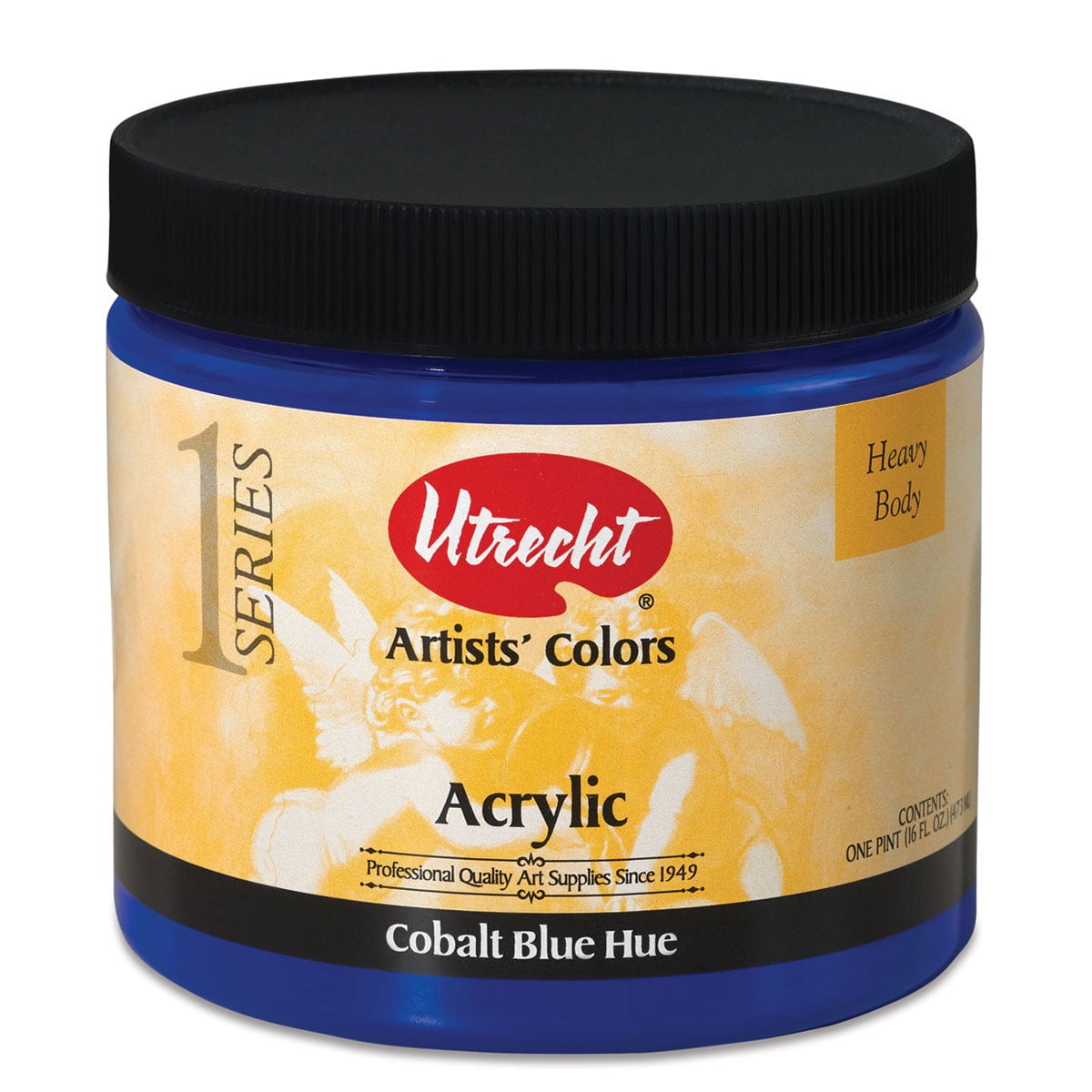 Utrecht Artists' Acrylic Paint - Cobalt Blue Hue, Pint