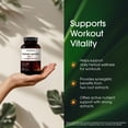 thumbnail image 3 of NatureBell Fadogia Agrestis - 240 Capsules - 600mg Fadogia Agrestis with 400mg Tongkat Ali - High Strength Extracts for Vitality & Workout Performance Support - 120 Servings, 3 of 8