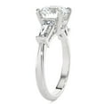 thumbnail image 3 of Pompeii Certified 2 5/8Ct 3-Stone Baguette Diamond Engagement Ring 14k Gold Lab Grown, 3 of 7