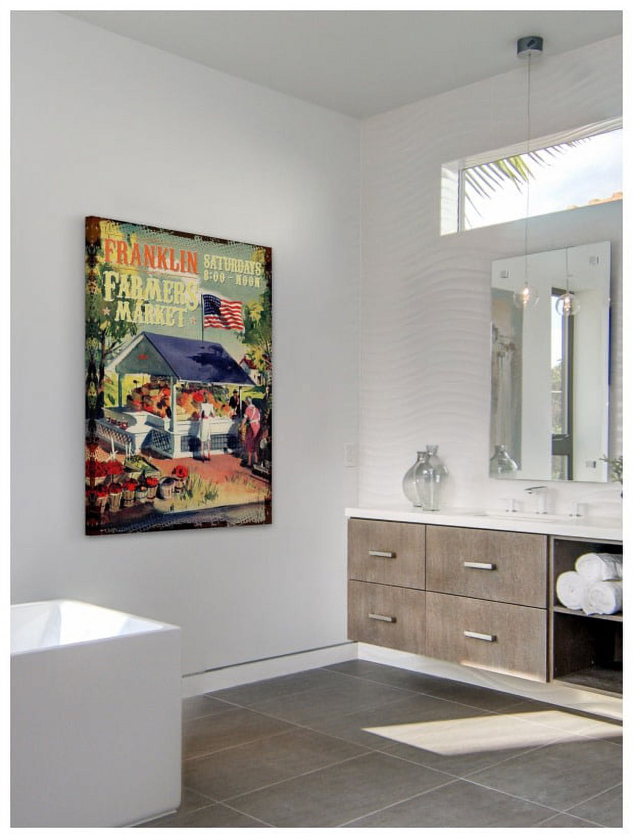 Marmont Hill "Farm Fresh Produce" Painting Print on Canvas